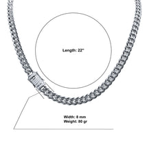 CANDOR 8MM STAINLESS STEEL CHAIN | 939361