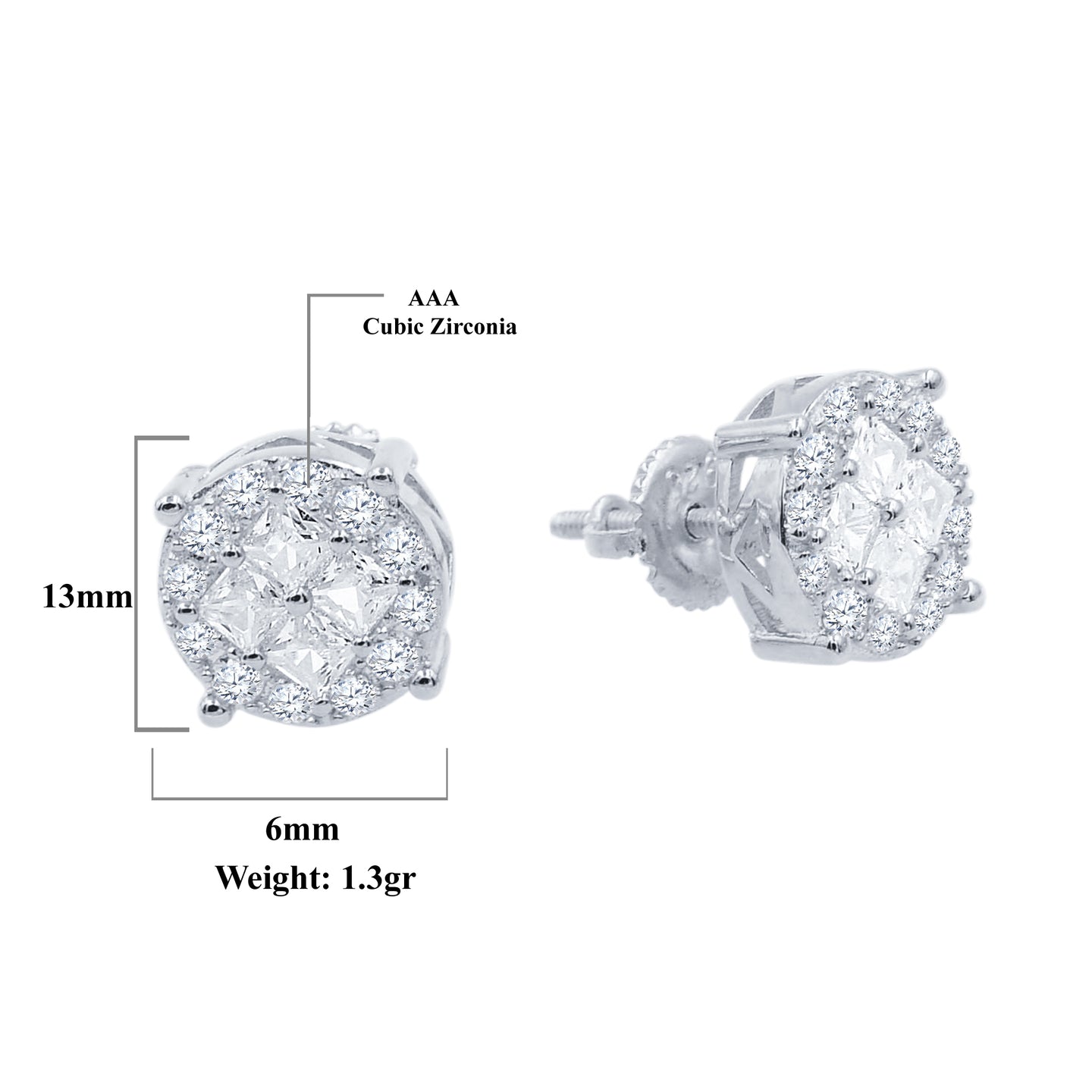 GLISTEN Screw Back Earrings | 9212471