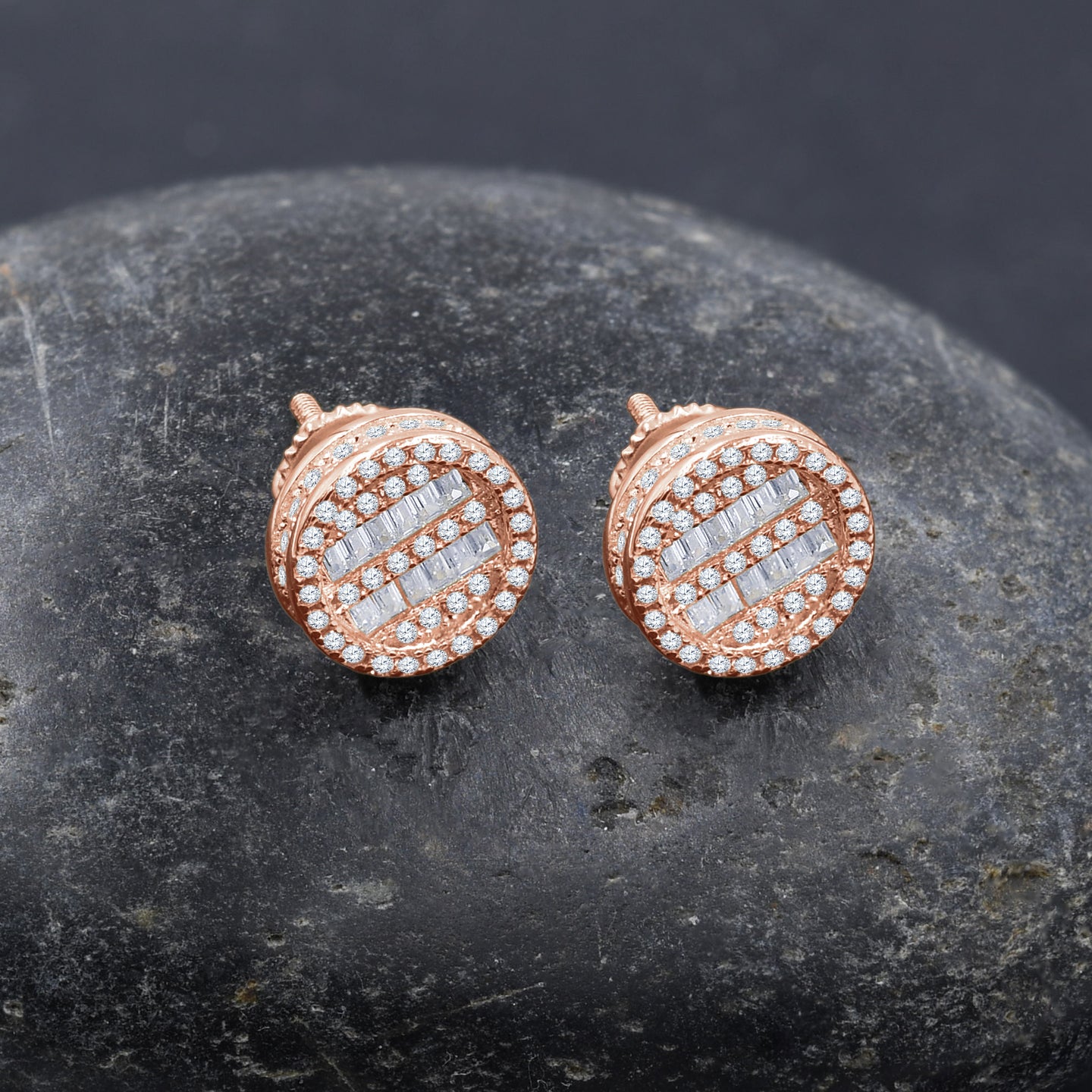 Scintillant Screw Back Earrings | 9212415