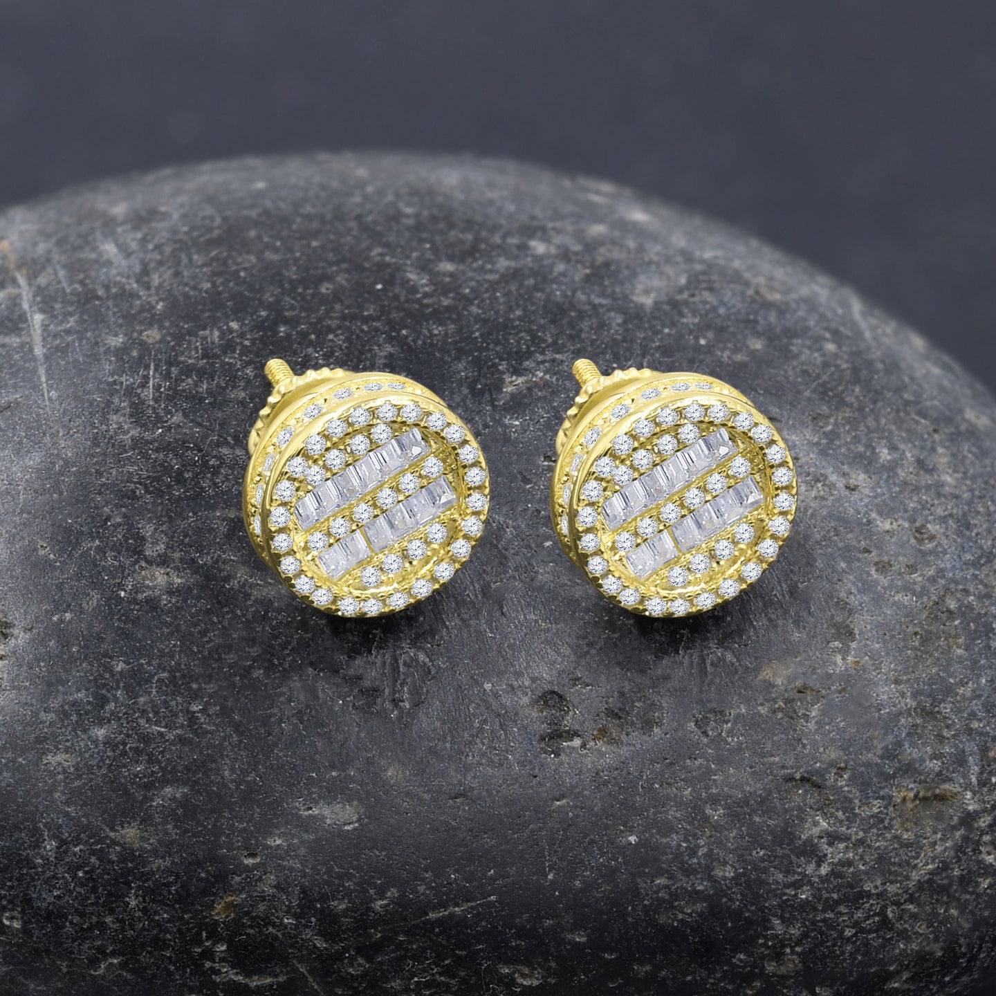 Scintillant Screw Back Earrings | 9212412