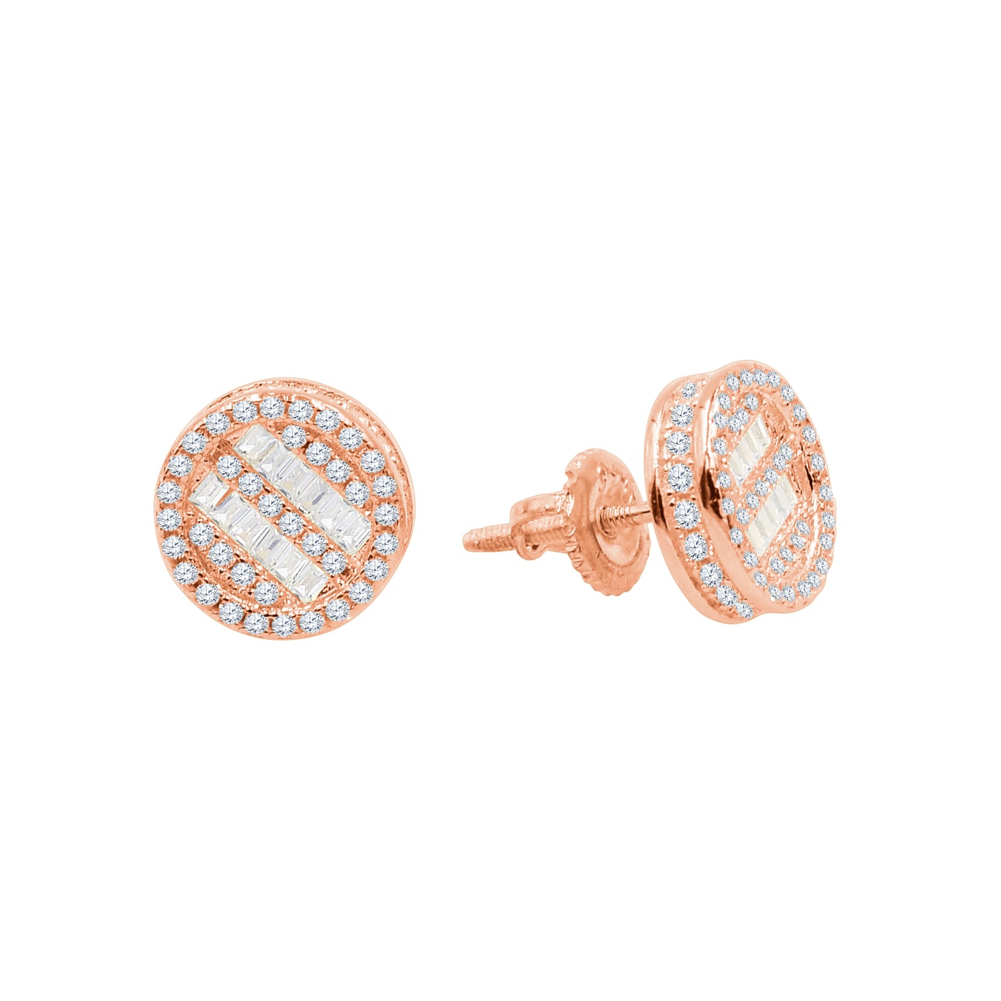 Scintillant Screw Back Earrings | 9212415