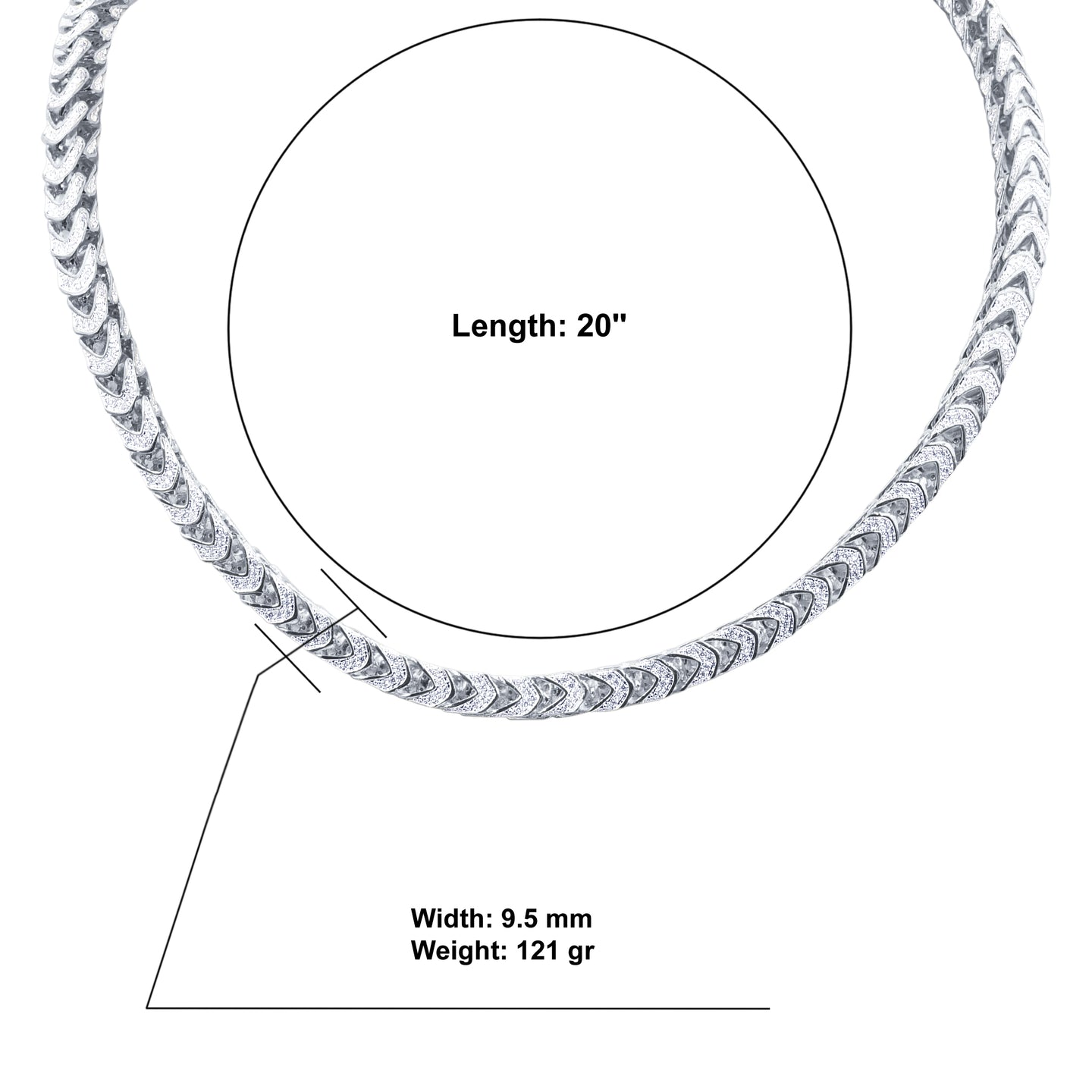 Effervescent cz chain