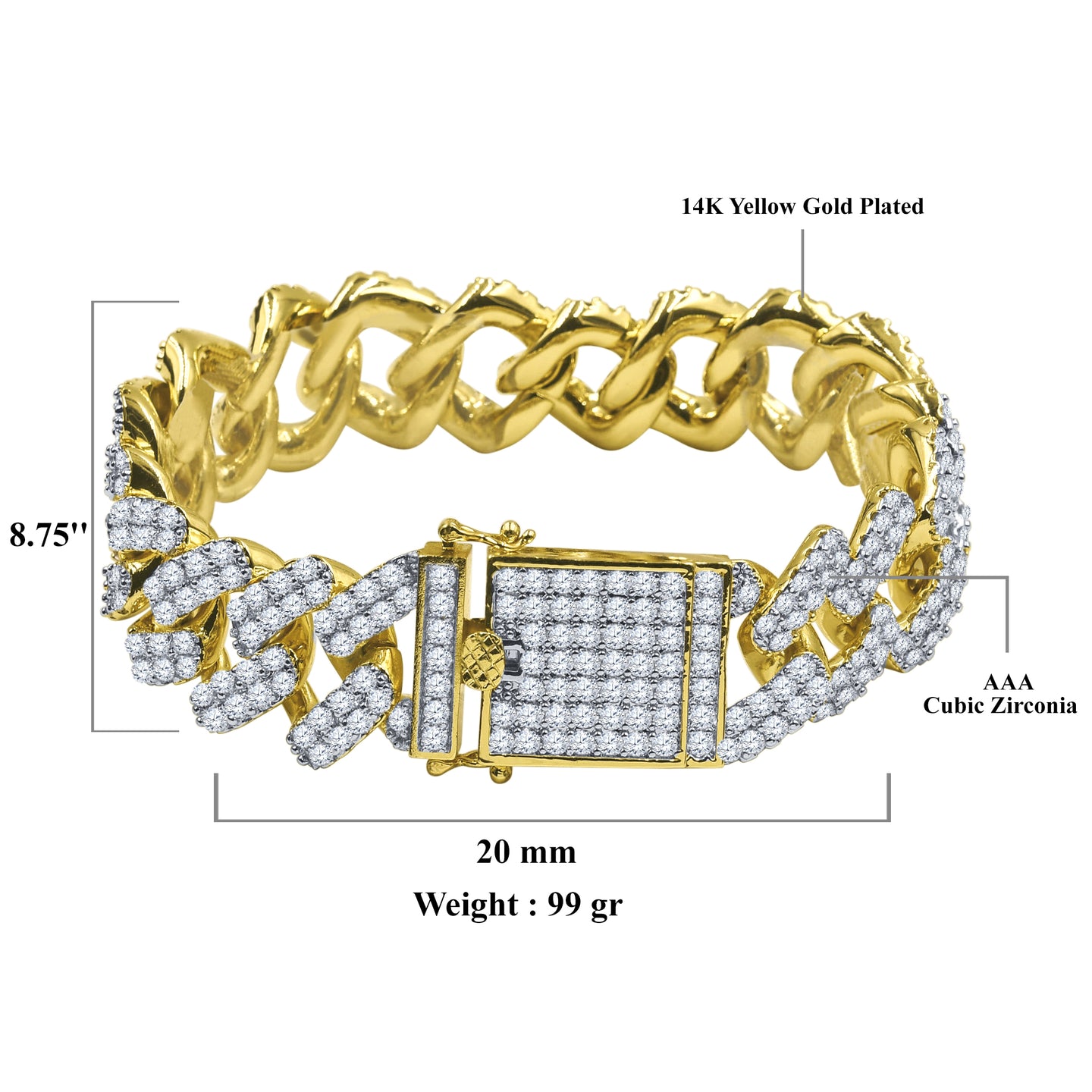 SINUOUS cz BRACELET I 962192