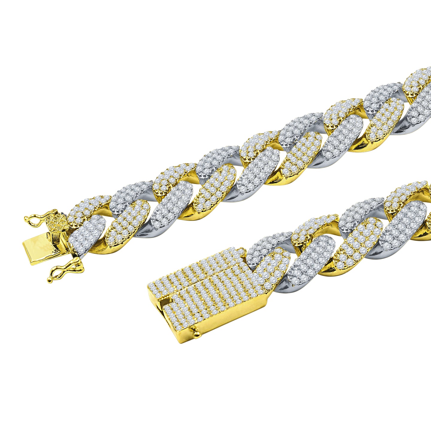 STALLION Gold 18 MM Cuban Chain | 9615542