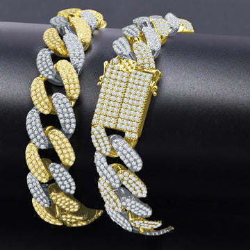 STALLION Gold 18 MM Cuban Chain | 9615542