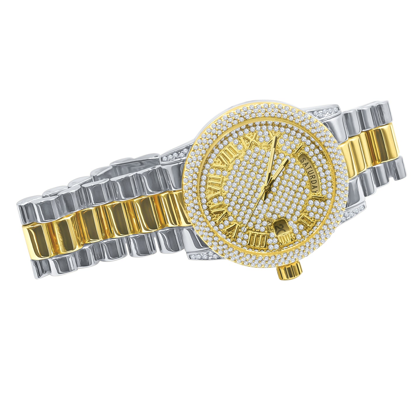 FLABBERGASTING BLING METAL WATCH I 5626442