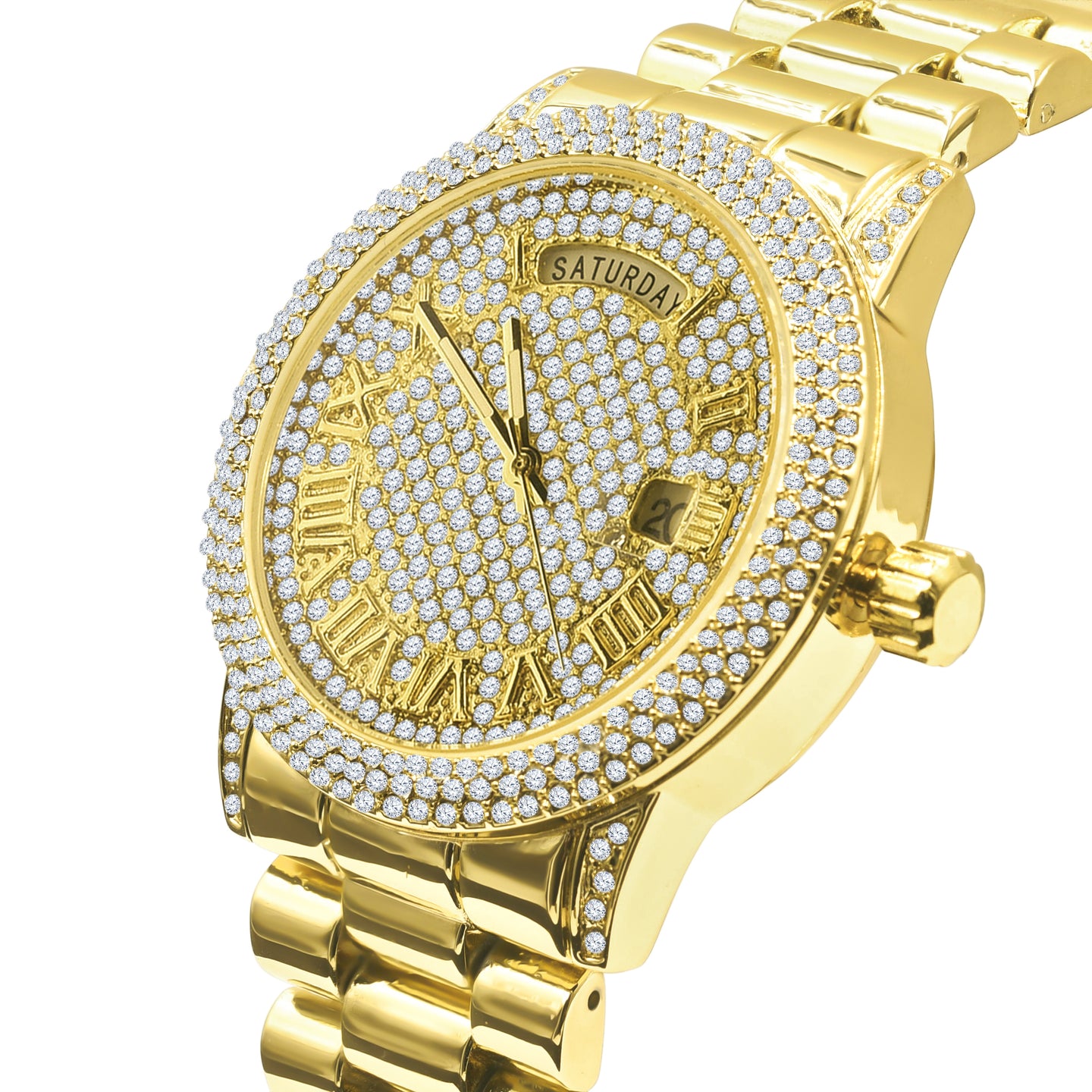 FLABBERGASTING BLING METAL WATCH I 562642