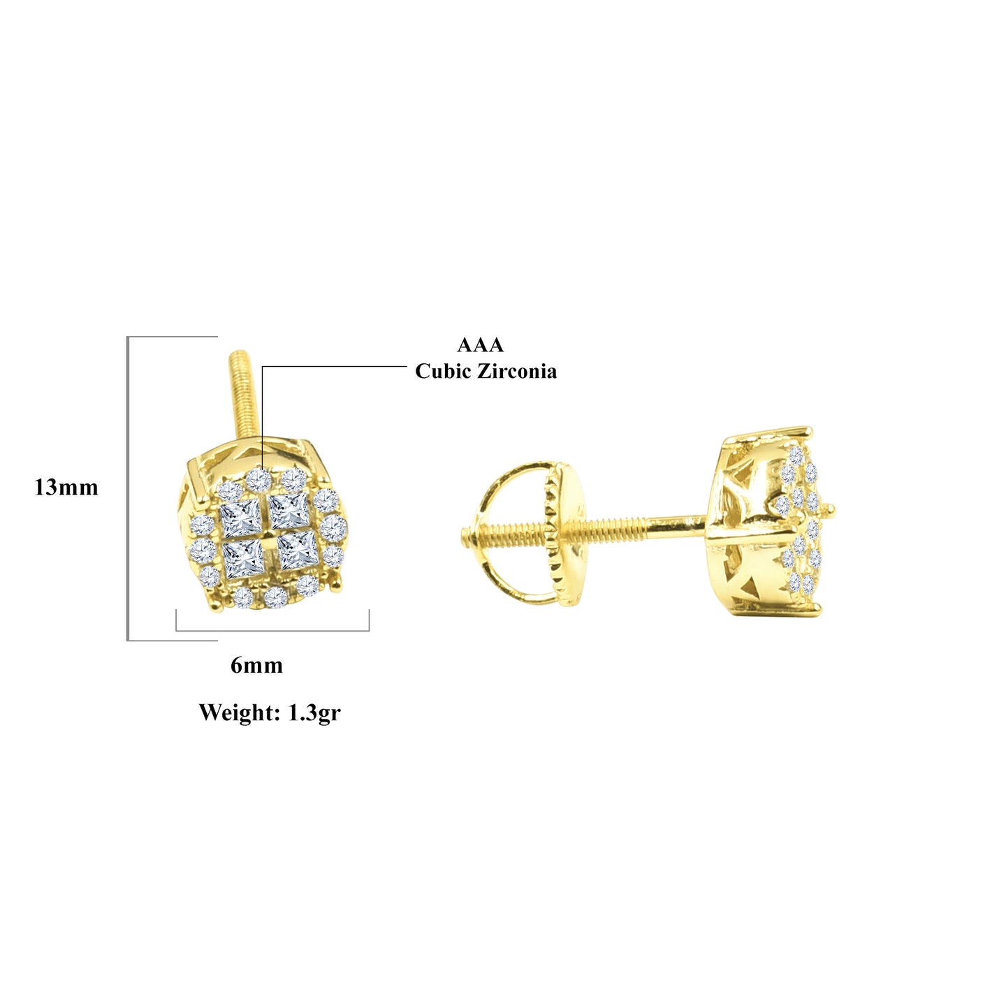 Petty Screw Back Earrings | 9212542