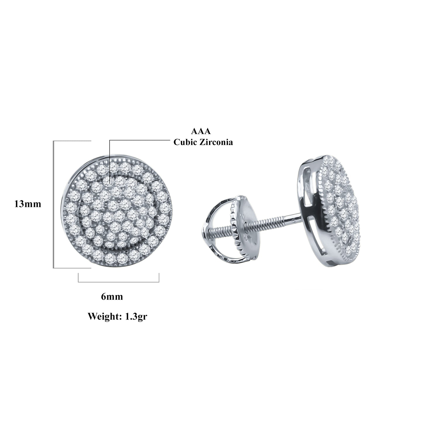 ANNULAR SCREW BACK EARRINGS  | 9212881