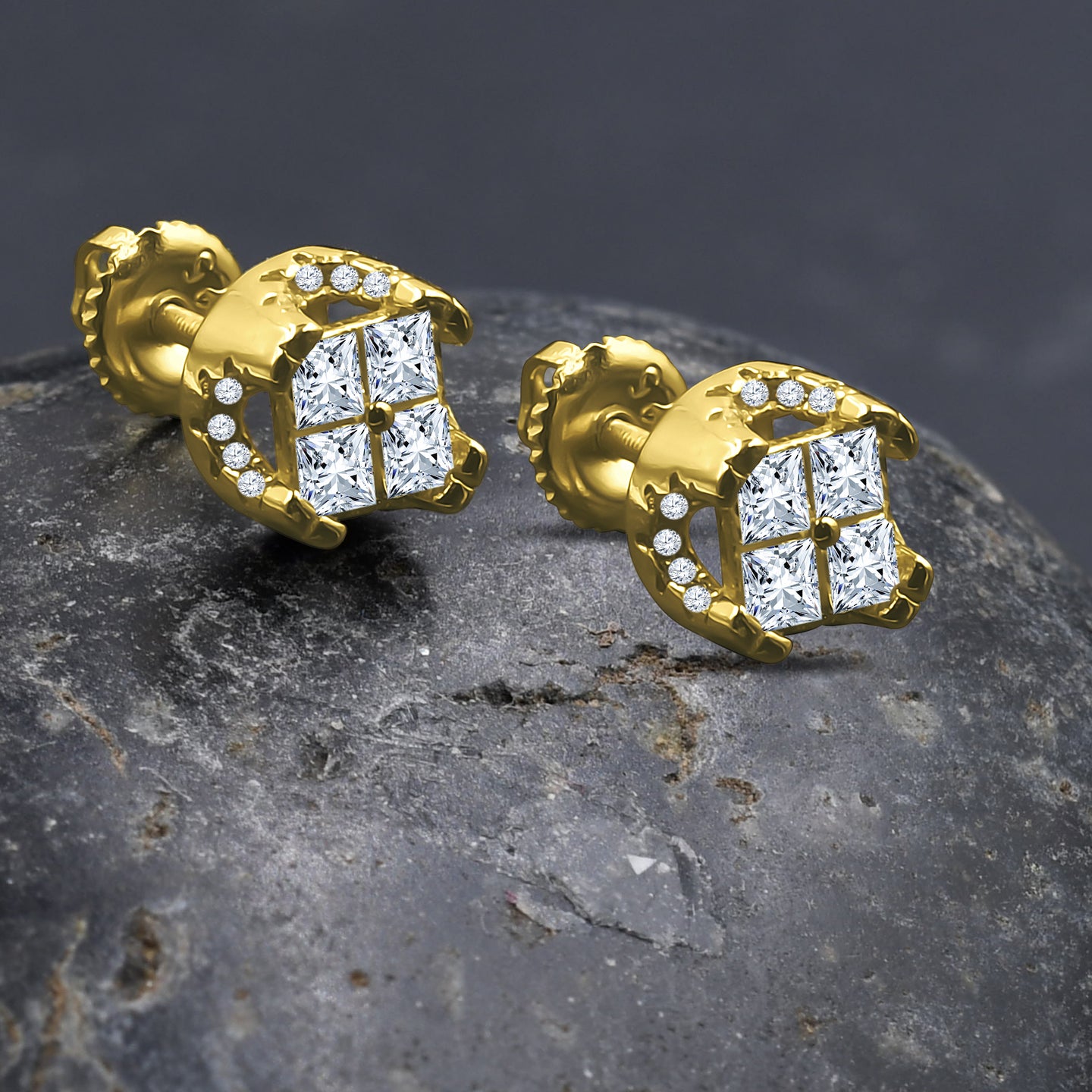 Diamante Screw Back earrings | 9212832