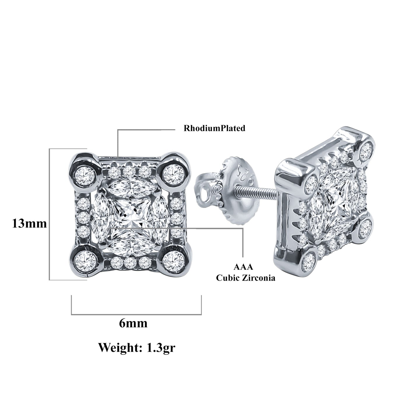 EDIFY SCREW BACK EARRINGS | 9212741