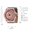 Conspicious Bling Leather Watch | 51103633