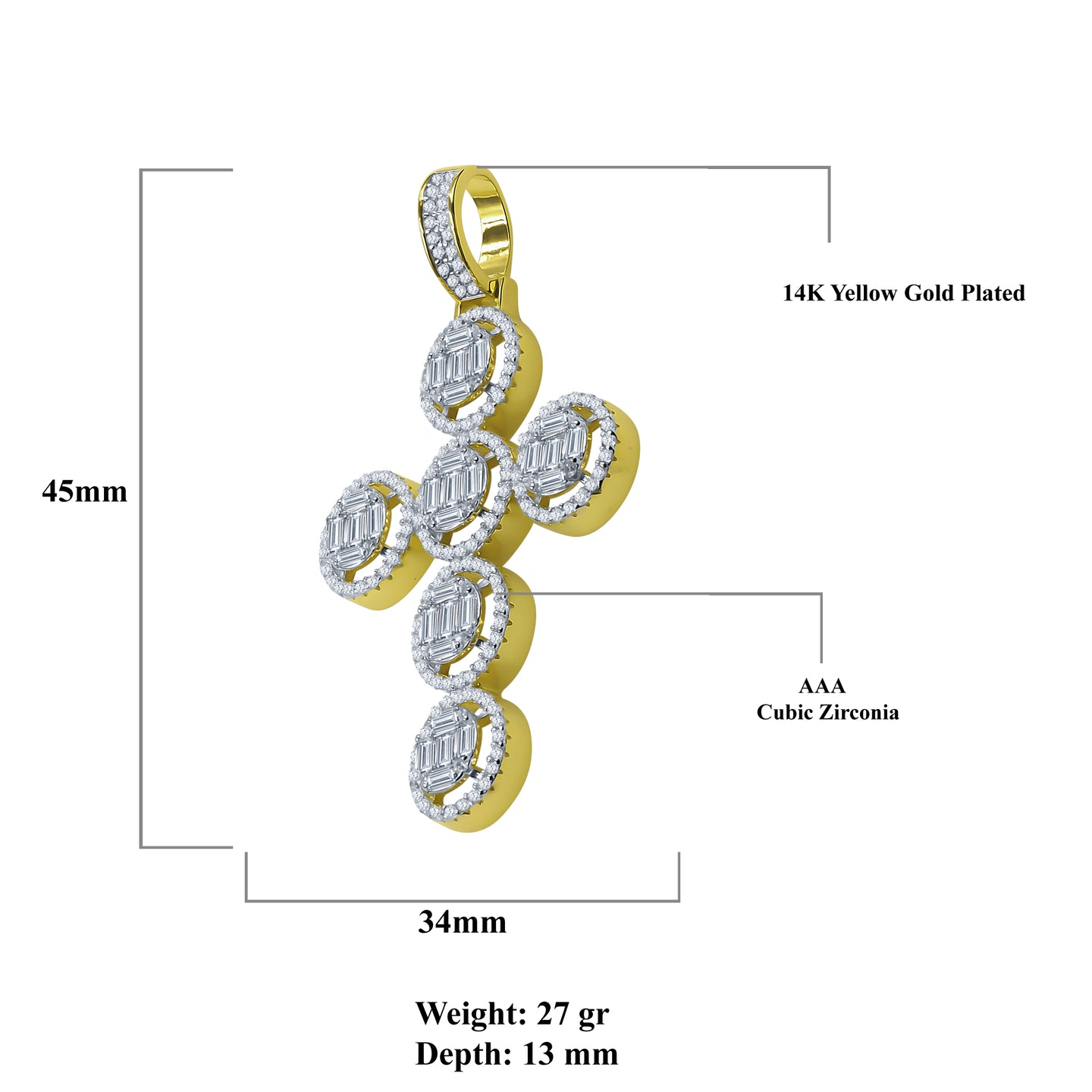 Sacrosanct Silver Pendant | 9213722