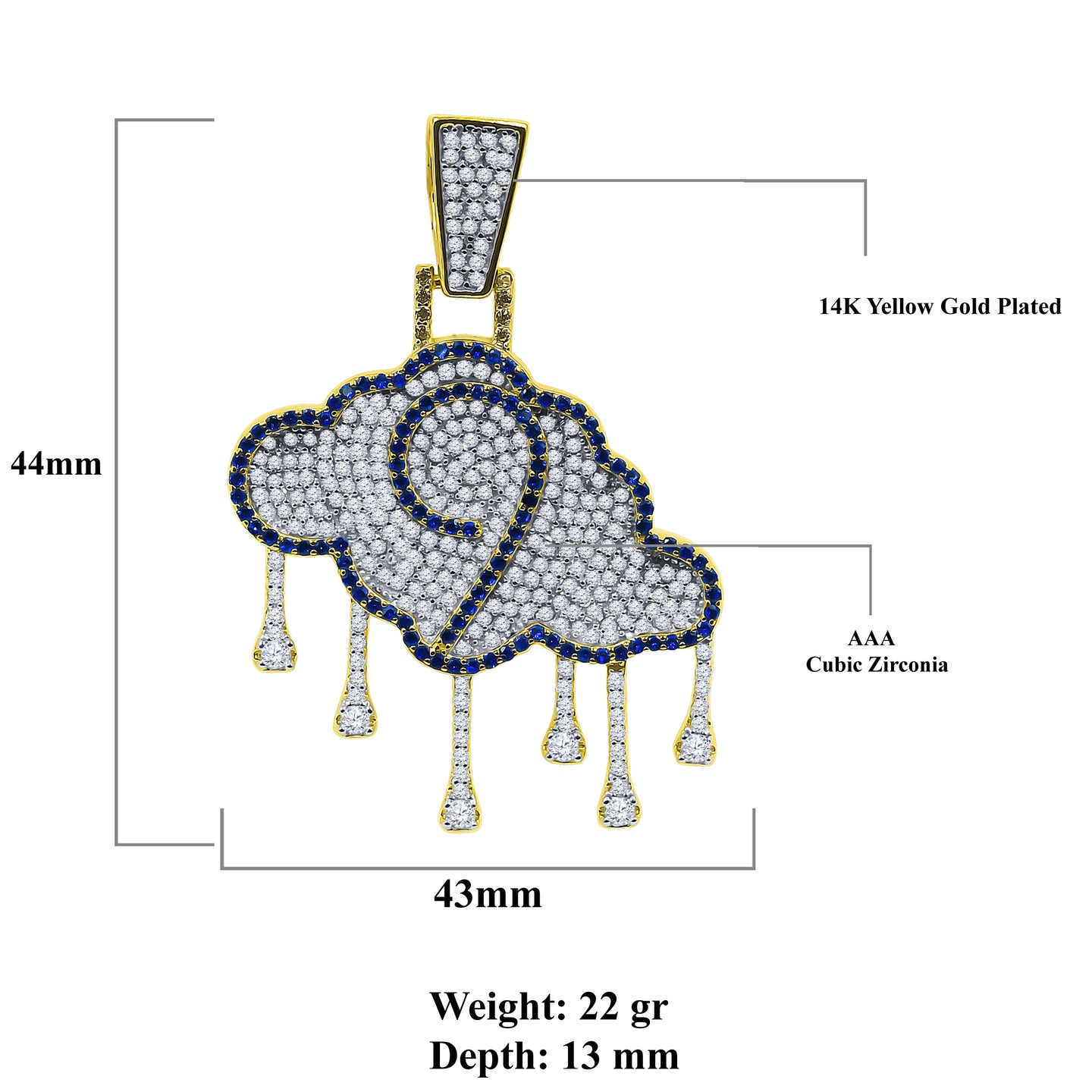 Misty Silver Pendant | 9213652