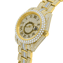 ROYALTY STEEL AUTOMATIC ICED-OUT WATCH | 530612