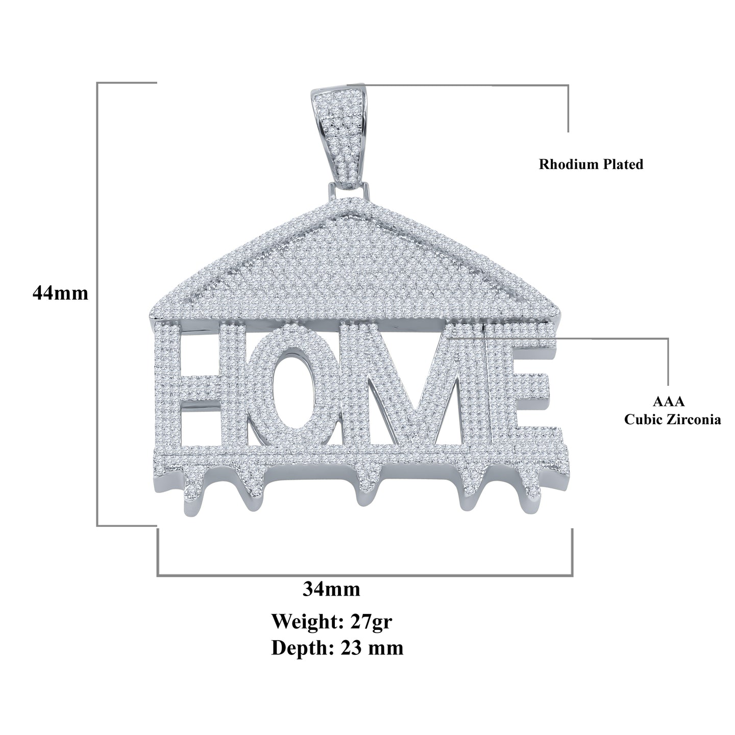 ABODE SILVER PENDANT Pendant | 9213661