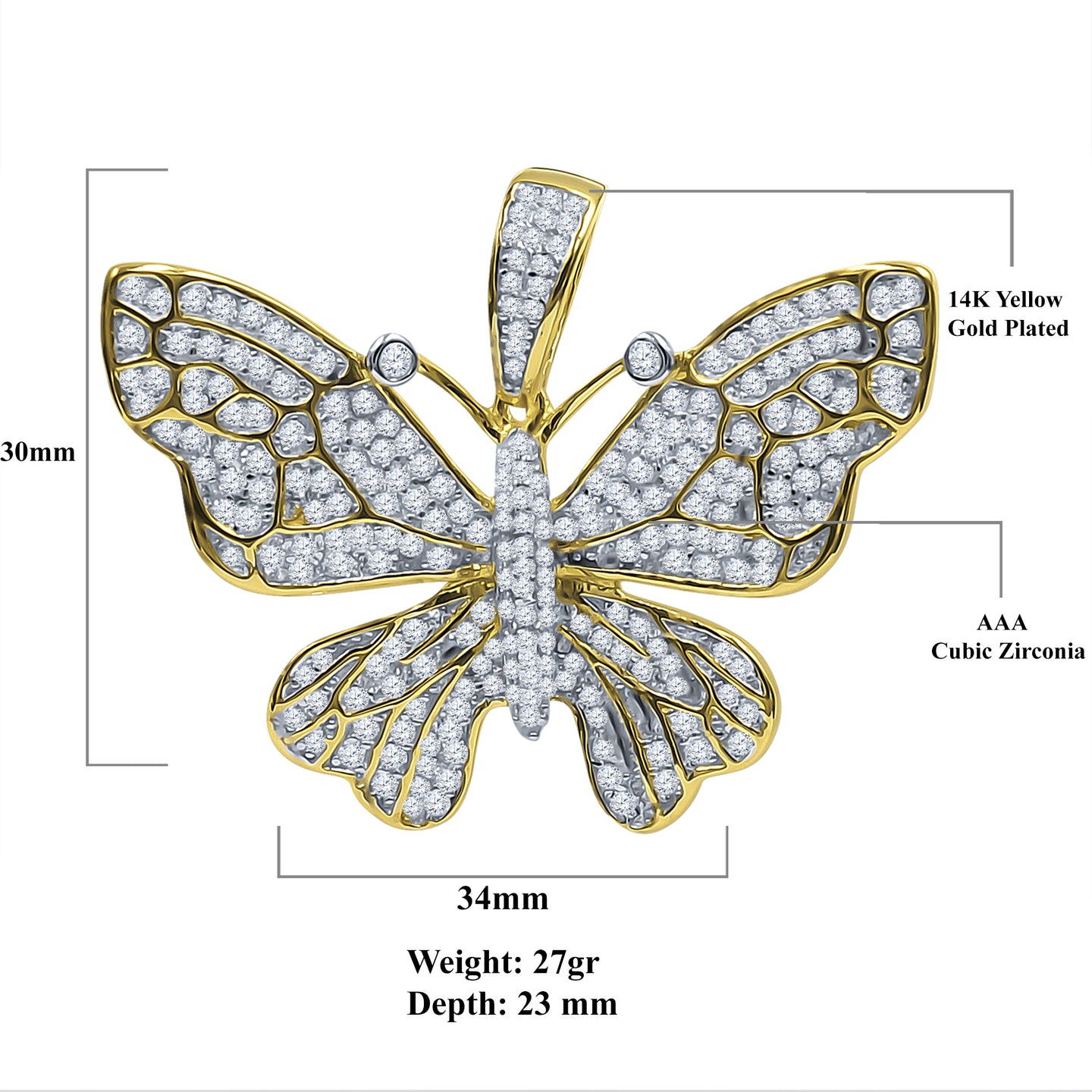 FLUTTER SILVER Pendant | 9213972