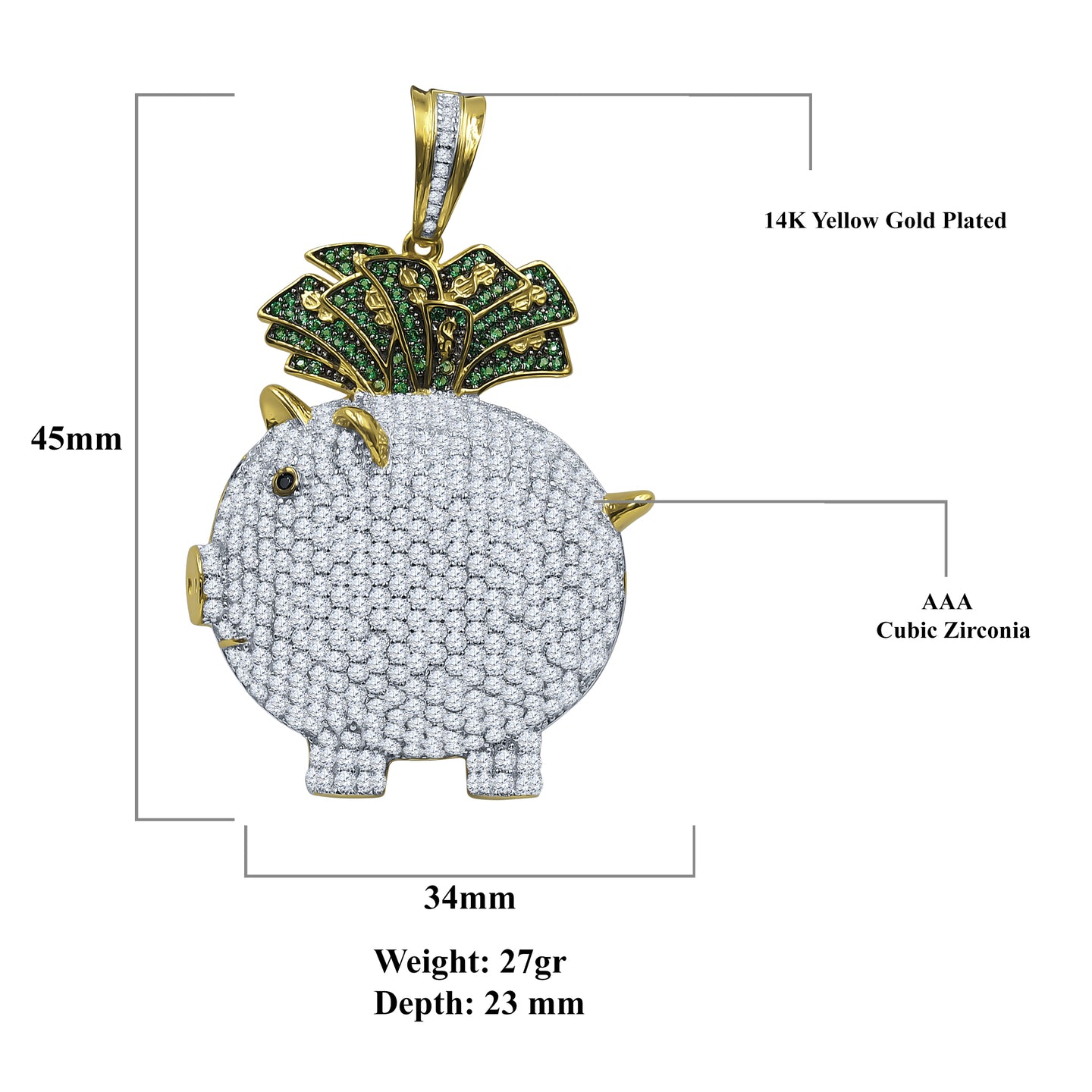 HIGHFALUTIN SILVER Pendant | 9213942