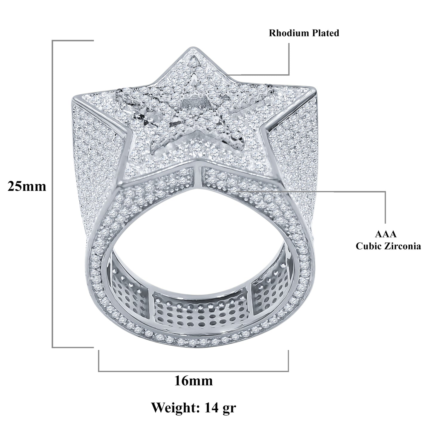 GAIETY SILVER RING I 9214571