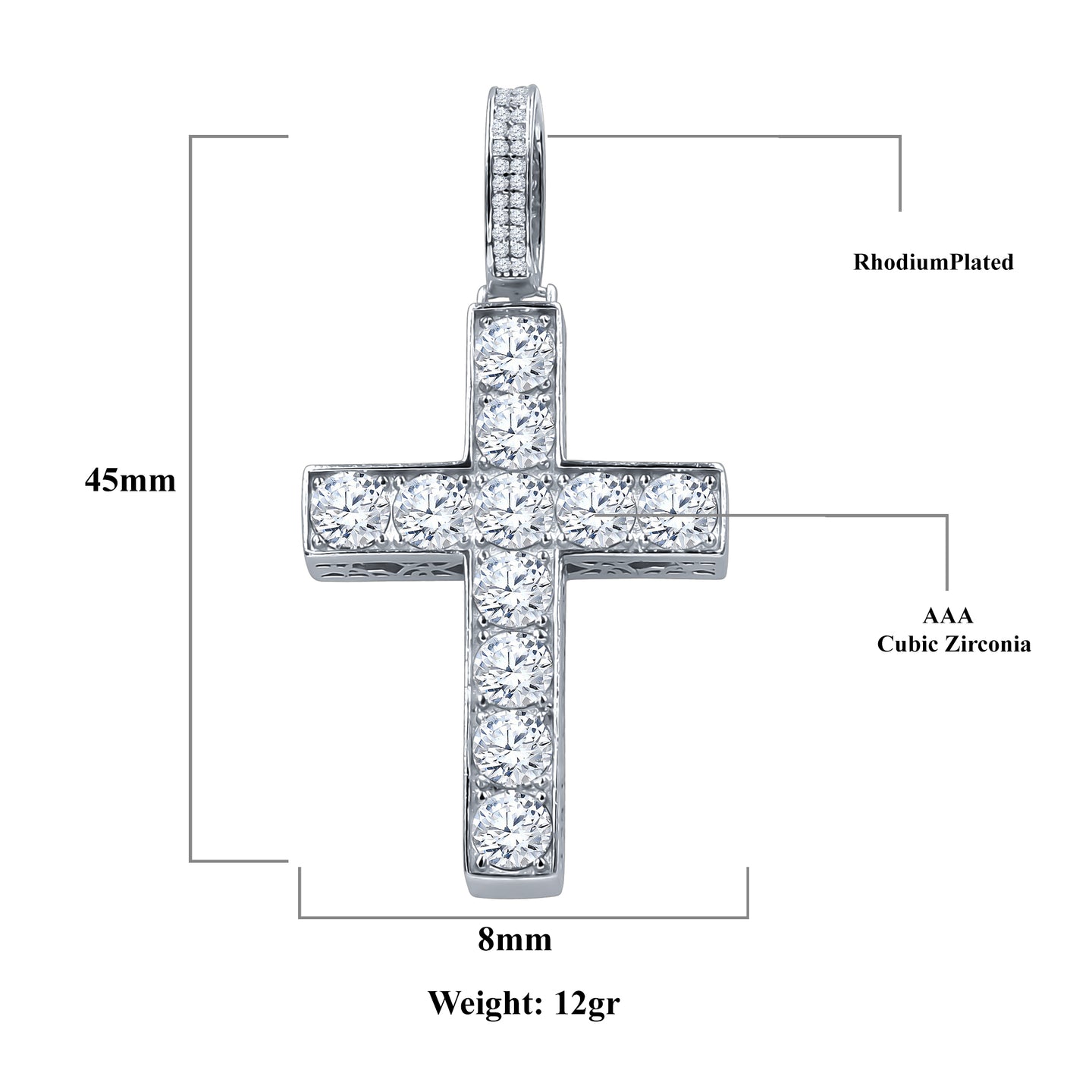 SCRUPULOUS SILVER PENDANT | 9214231