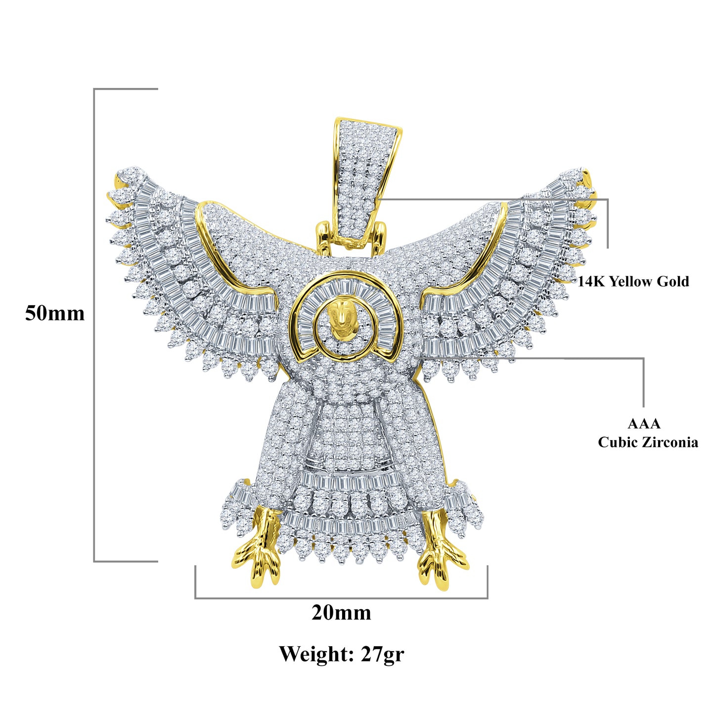 FALCON SILVER PENDANT | 9214242
