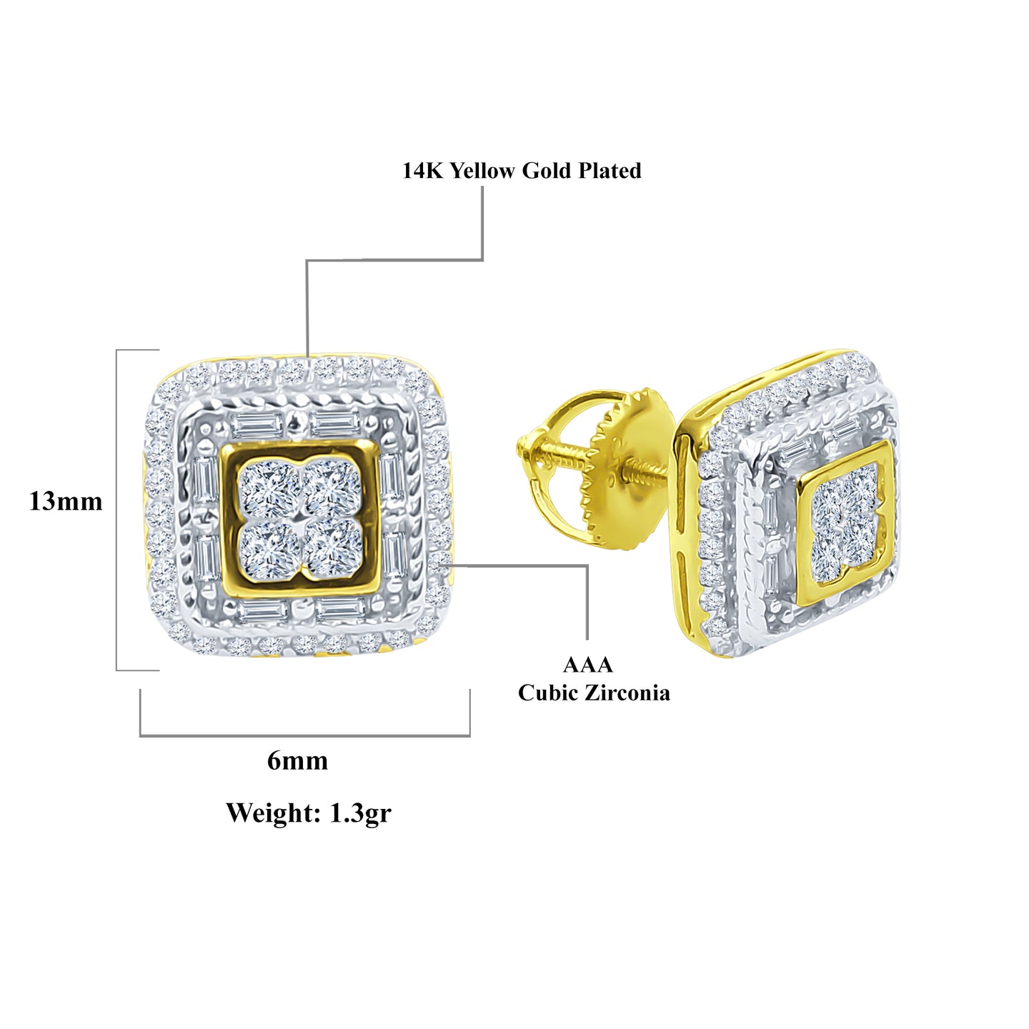 BLARE SILVER EARRINGS | 9214452