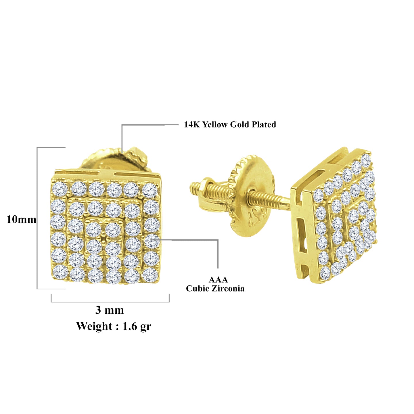 ELAN SILVER EARRINGS | 9212672