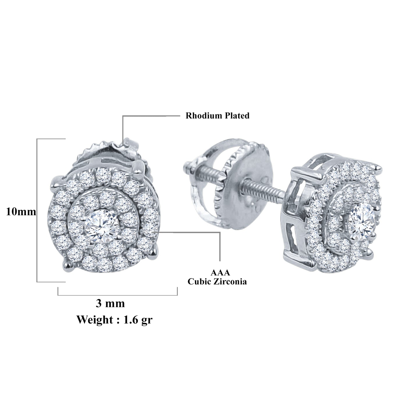 VIRTUOSITY SILVER EARRINGS | 9212551