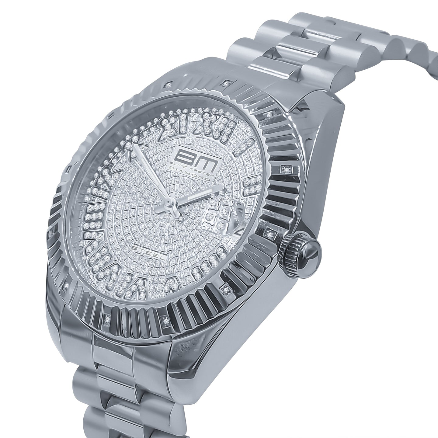 ADMIRALTY 12 DIAMOND STAINLESS STEEL WATCH | 530411