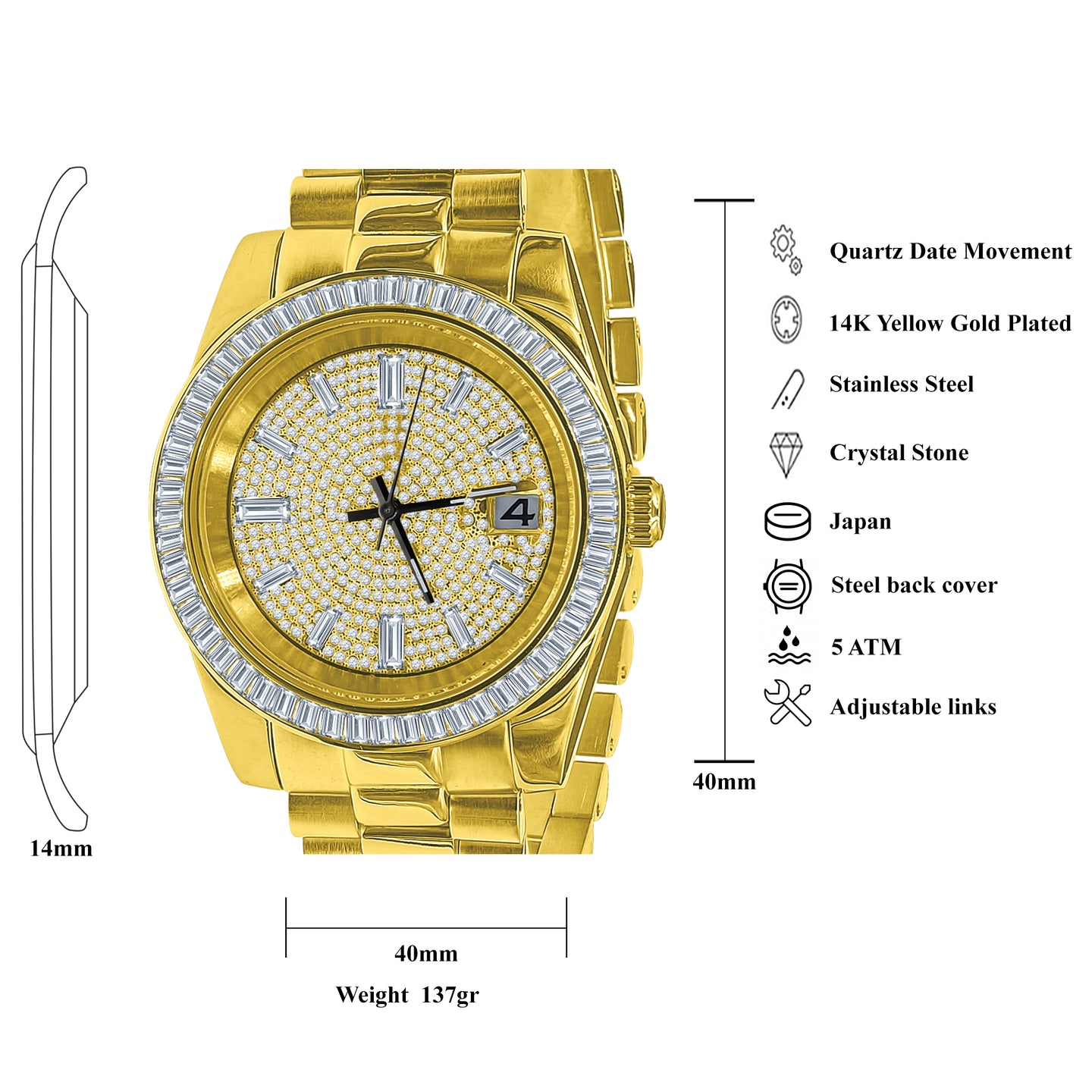 ROCK STEEL WATCHES I 530472