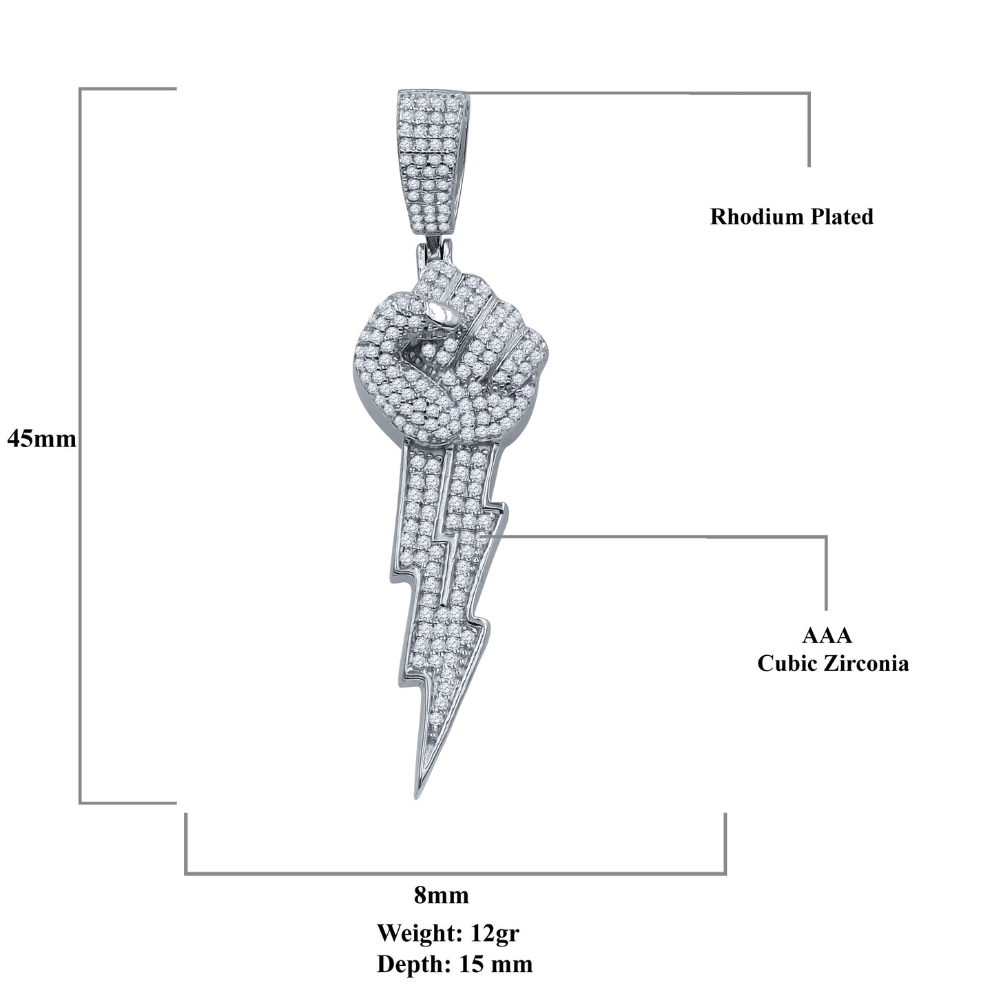 THUD SILVER PENDANT | 9214691