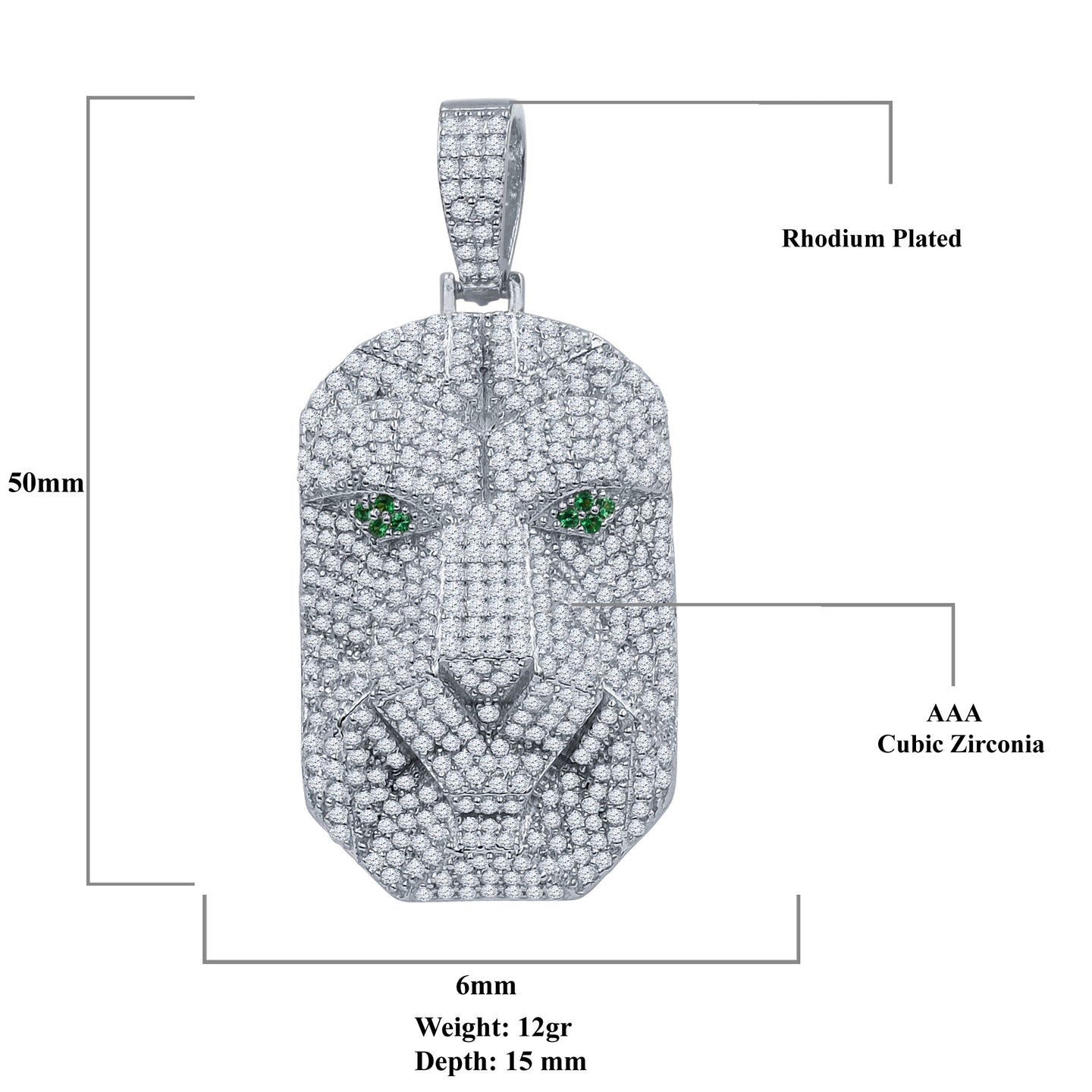 CARNAL SILVER PENDANT | 9214641