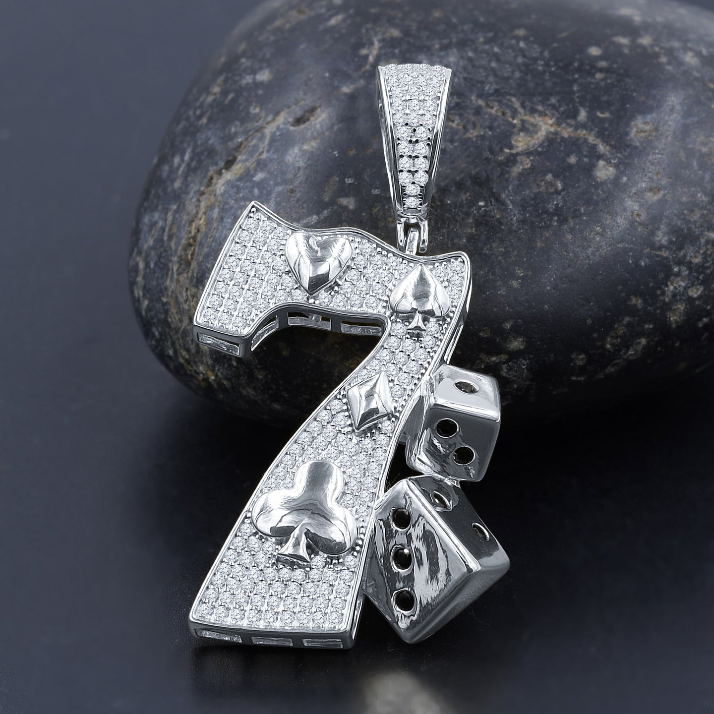 SPADES SILVER PENDANT | 9214181