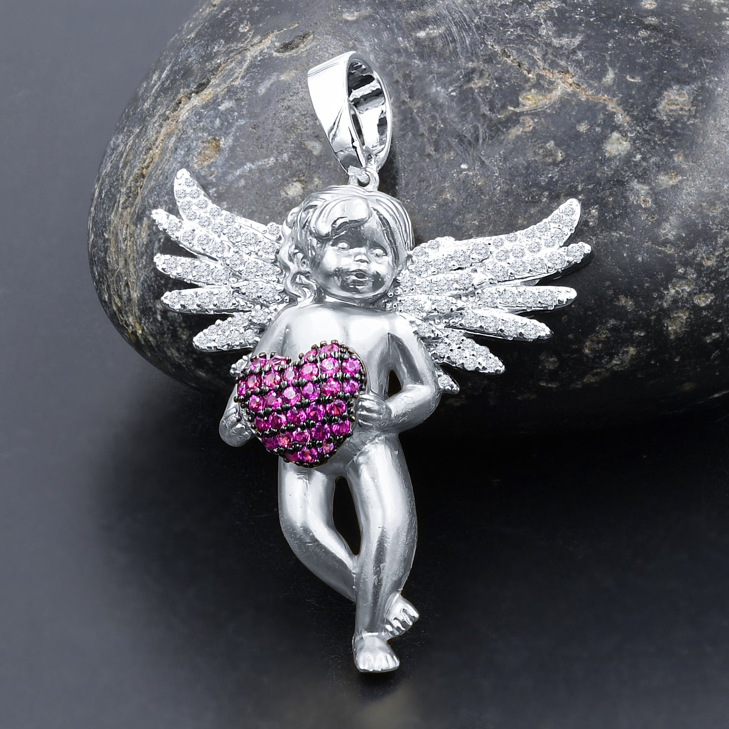 CHERUB SILVER PENDANT | 9214221