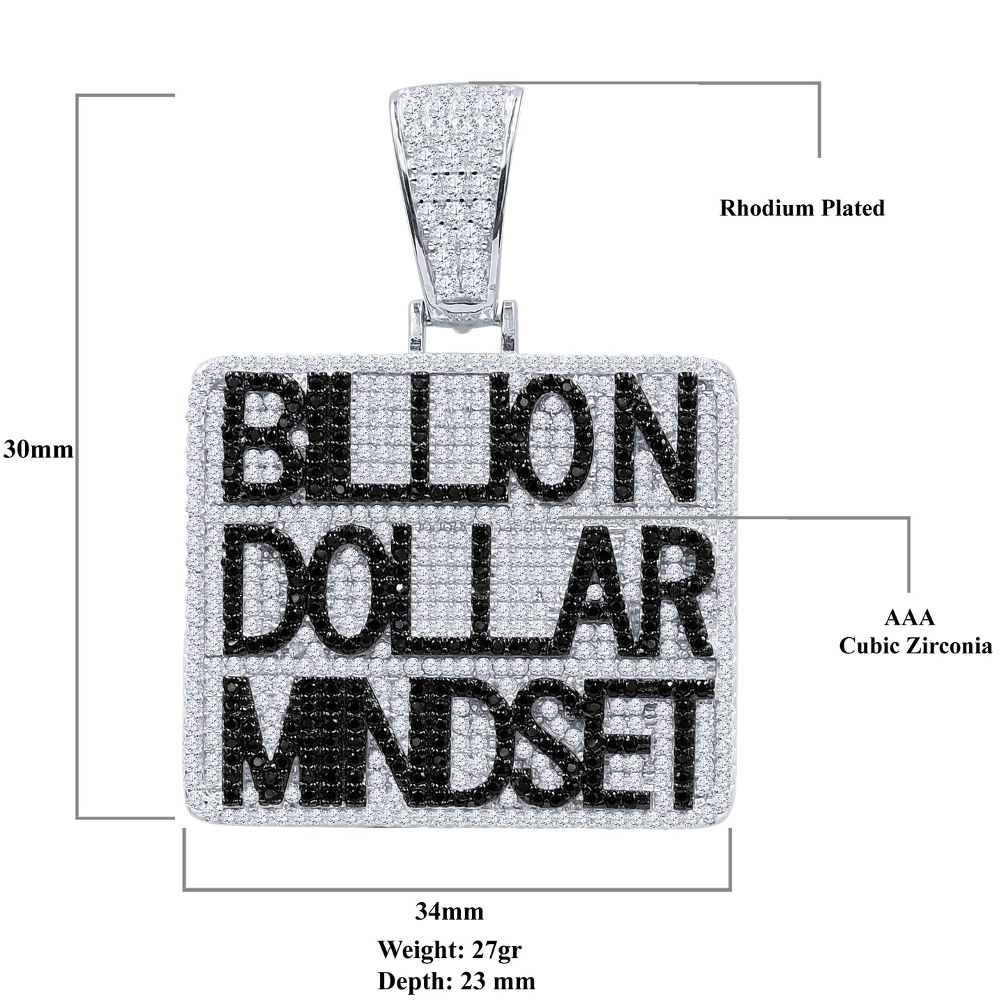 PROPERTIED SILVER PENDANT | 9214151