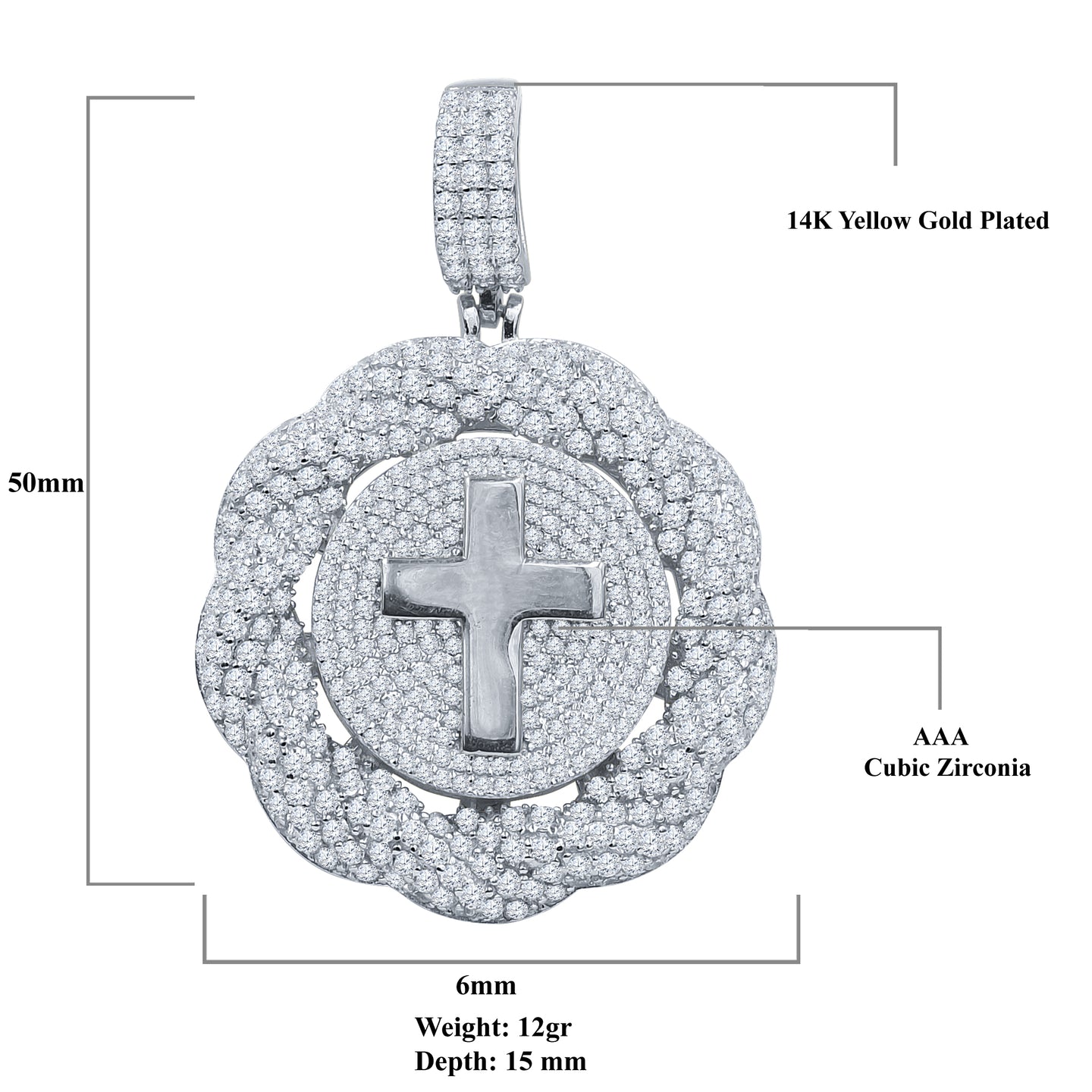 EVANGELIC SILVER PENDANT | 9214201