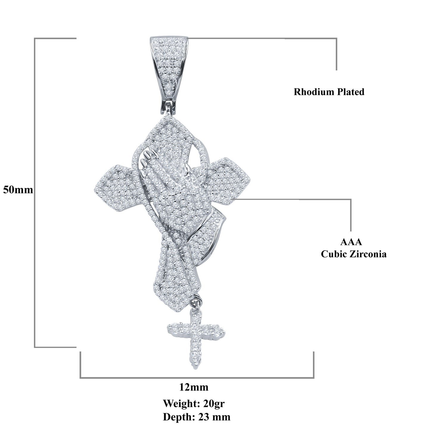 RETAINER SILVER PENDANT | 9214671