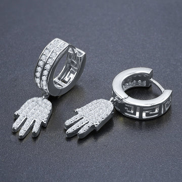 AHIMSA SILVER EARRINGS | 9214531