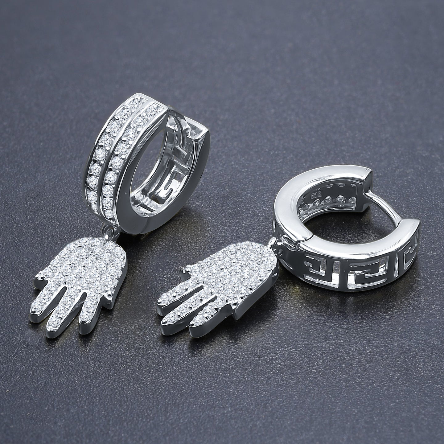 AHIMSA SILVER EARRINGS | 9214531