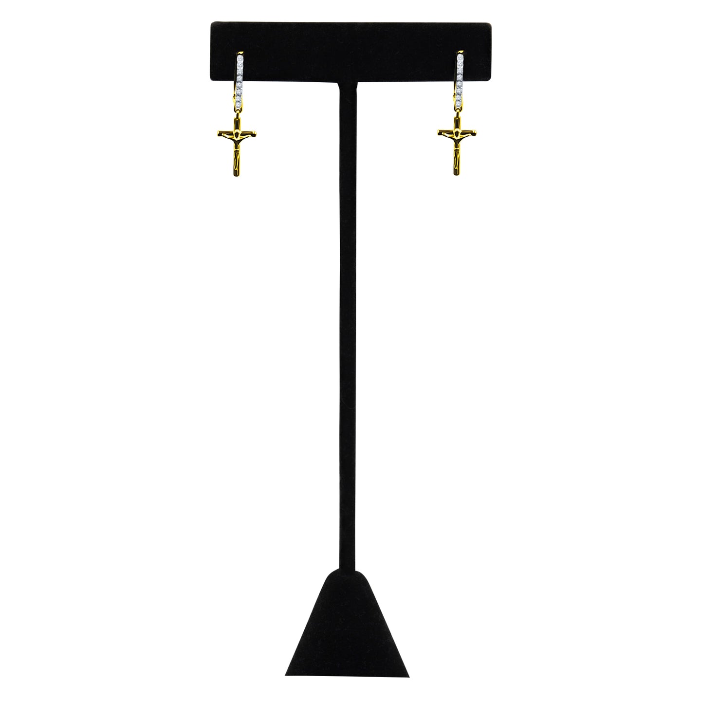 CRUCIFIXUS SILVER EARRINGS | 9214502