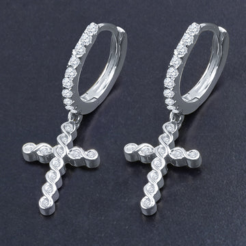 DOMINIQUE SILVER EARRINGS | 9214491