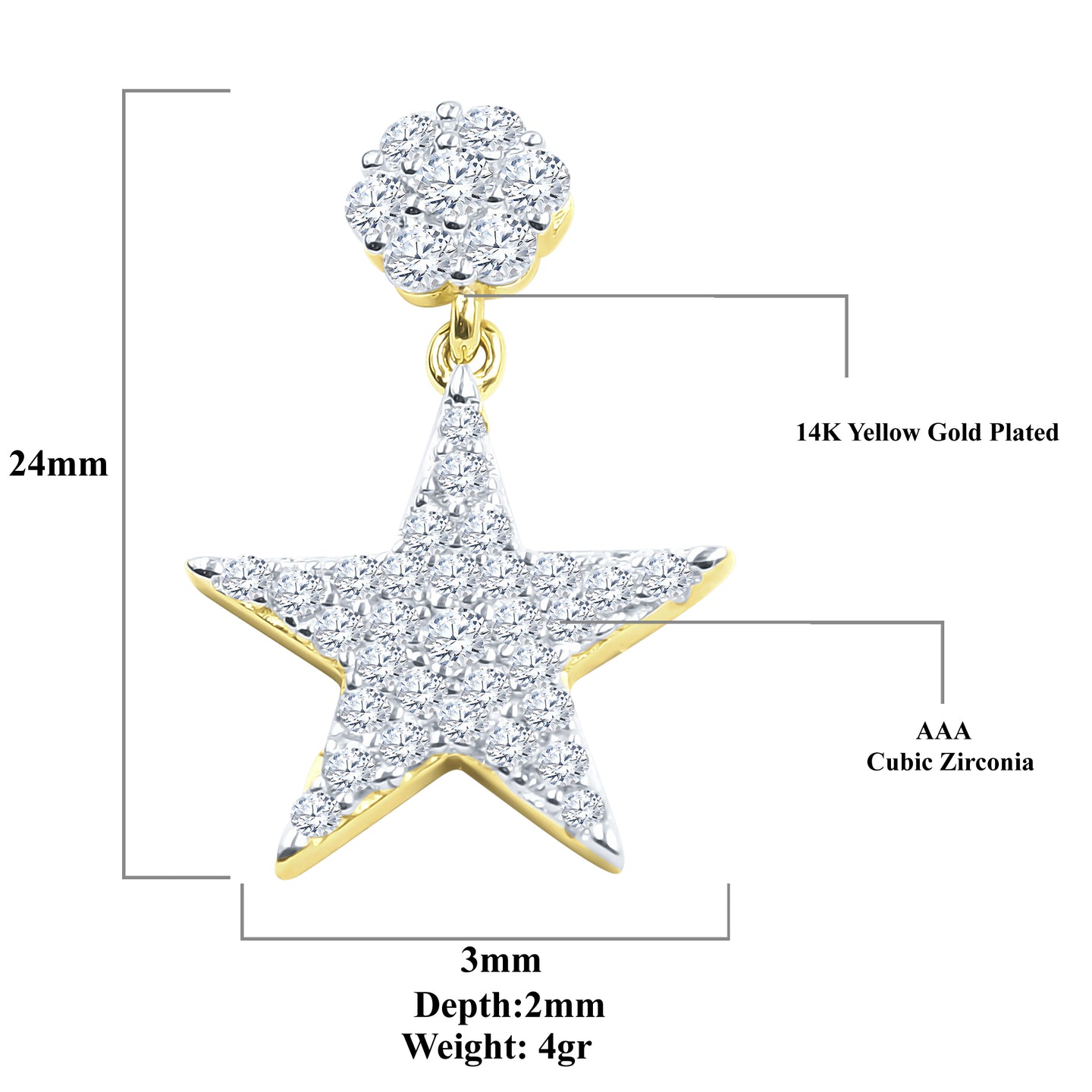 DAZZLING SILVER EARRINGS | 9214292