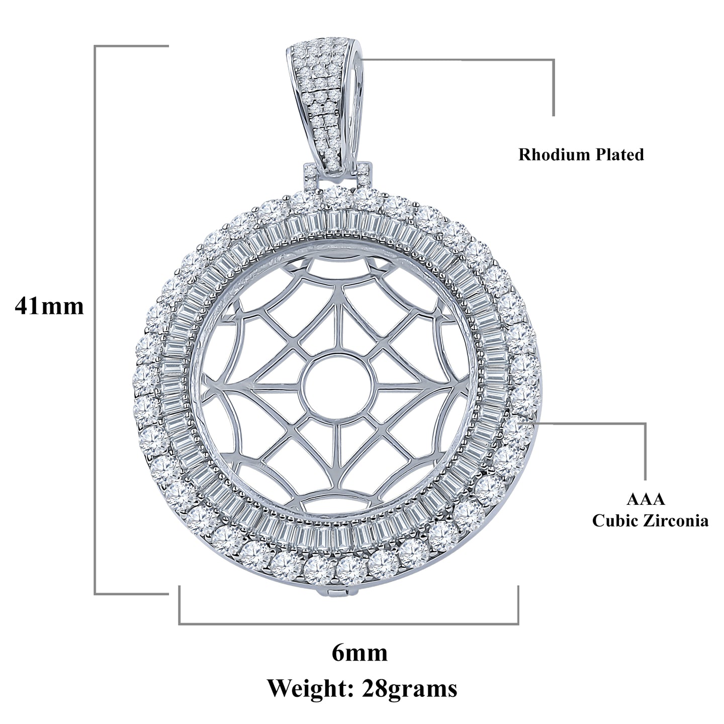 AMBROSIA SILVER PENDANT | 9215591