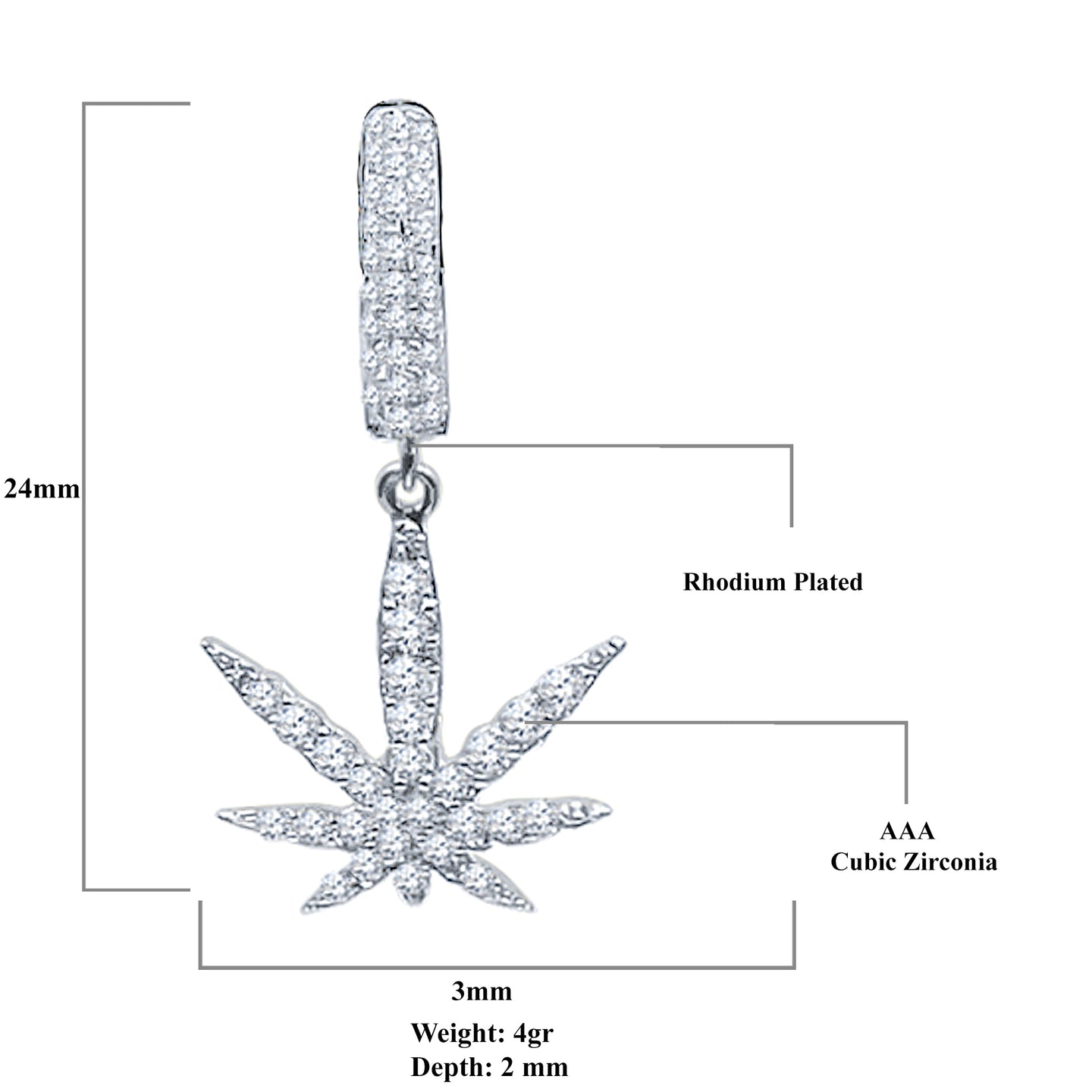 DOMINION SILVER EARRINGS | 9215871