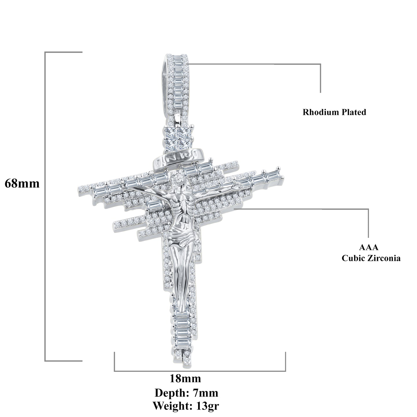 SANCTIFIED SILVER PENDANT | 9216031