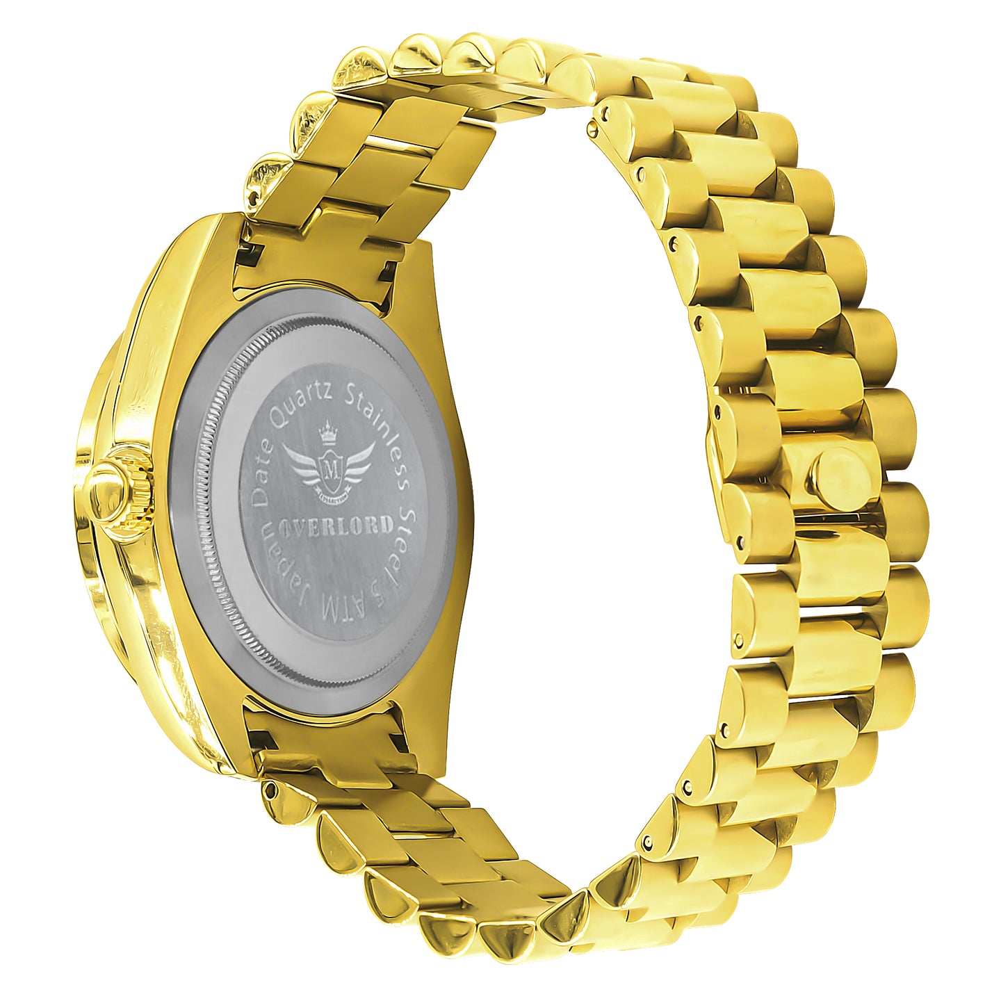 MAJESTY STEEL CZ HIP HOP WATCH  | 5304829