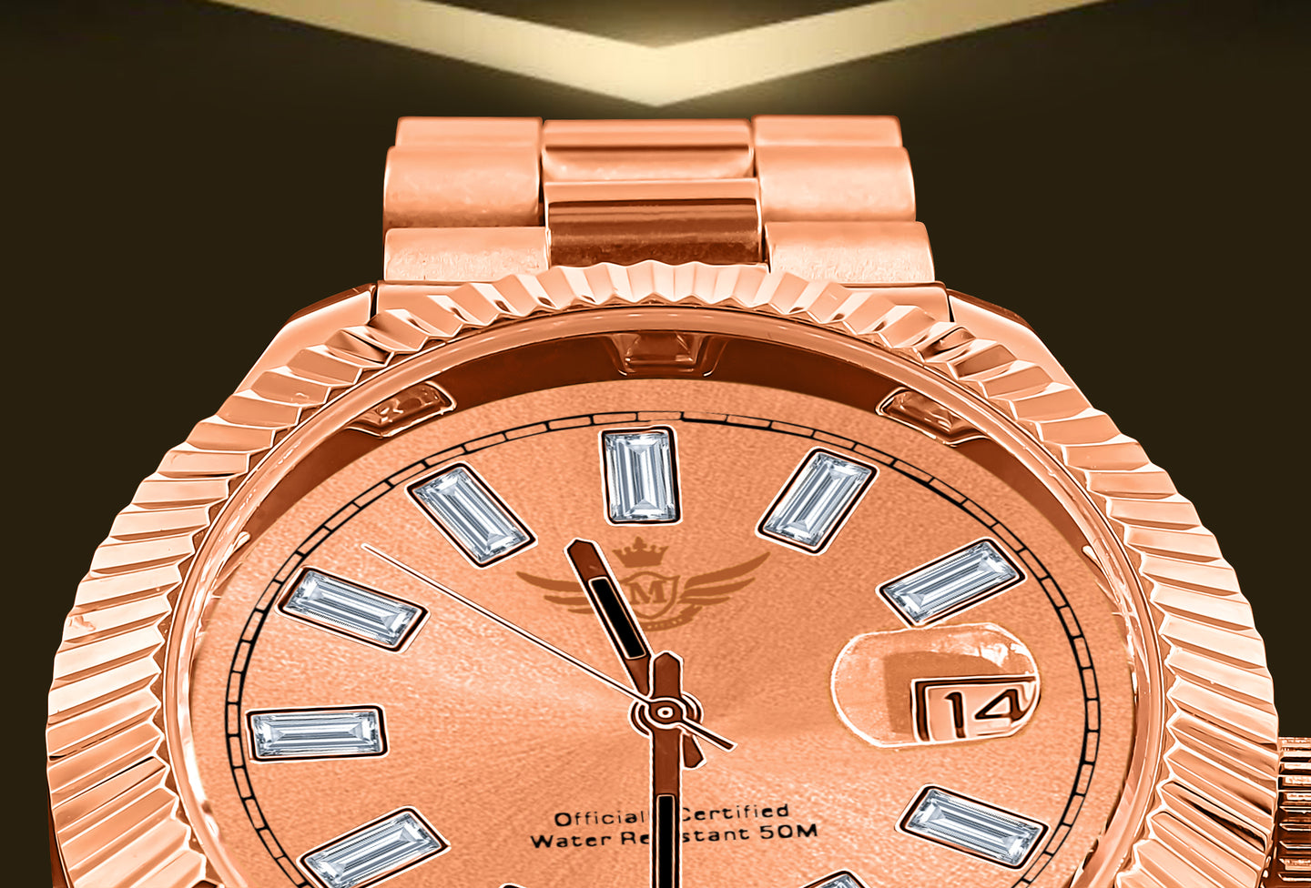 COSMIC STEEL AUTOMATIC METAL WATCH | 562865