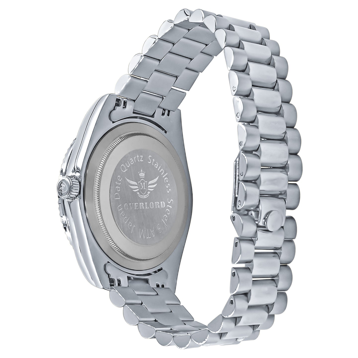 ARISTOCRATIC STEEL AUTOMATIC CZ WATCH| 562851