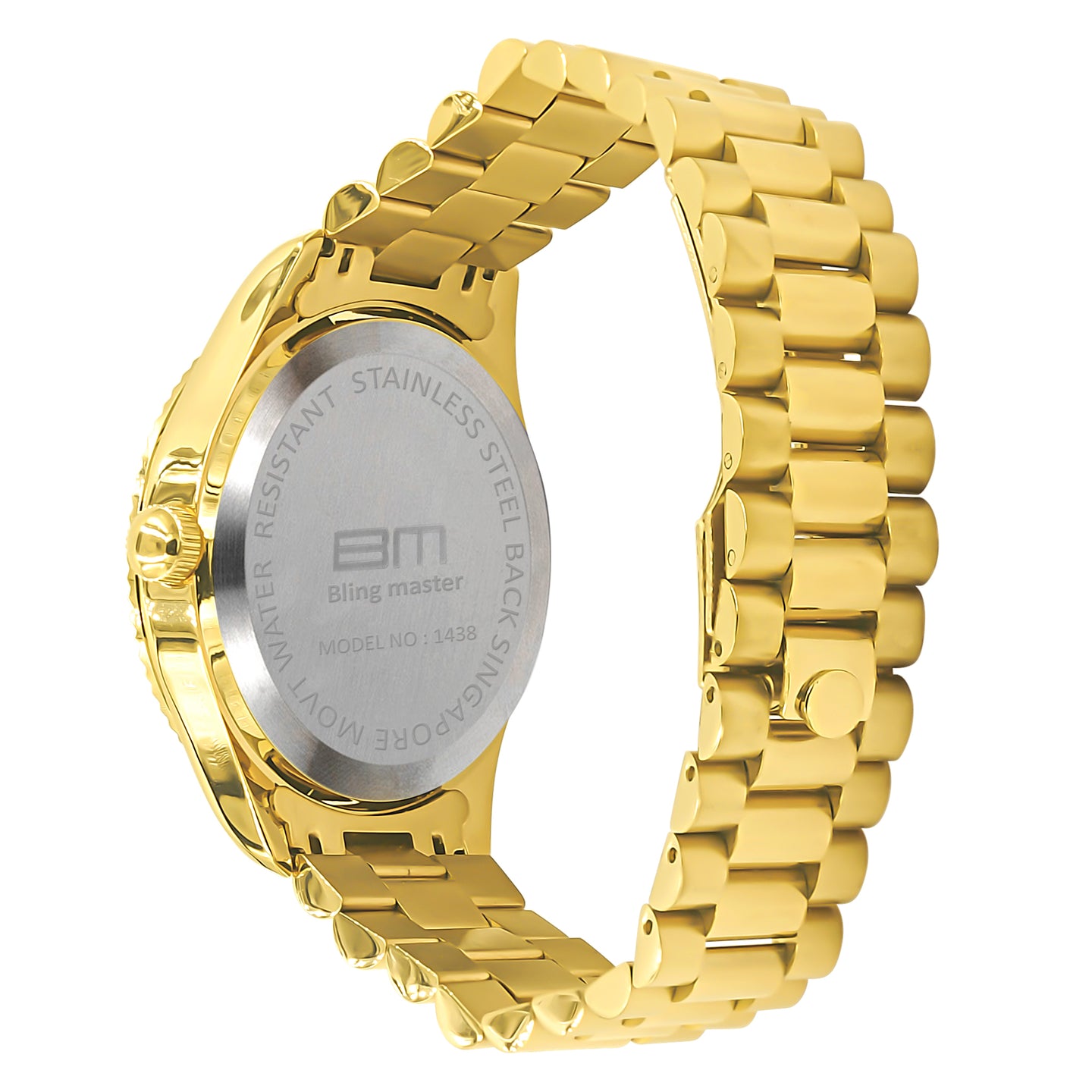 NIGHT 12 DIAMOND STAINLESS STEEL WATCH | 530422