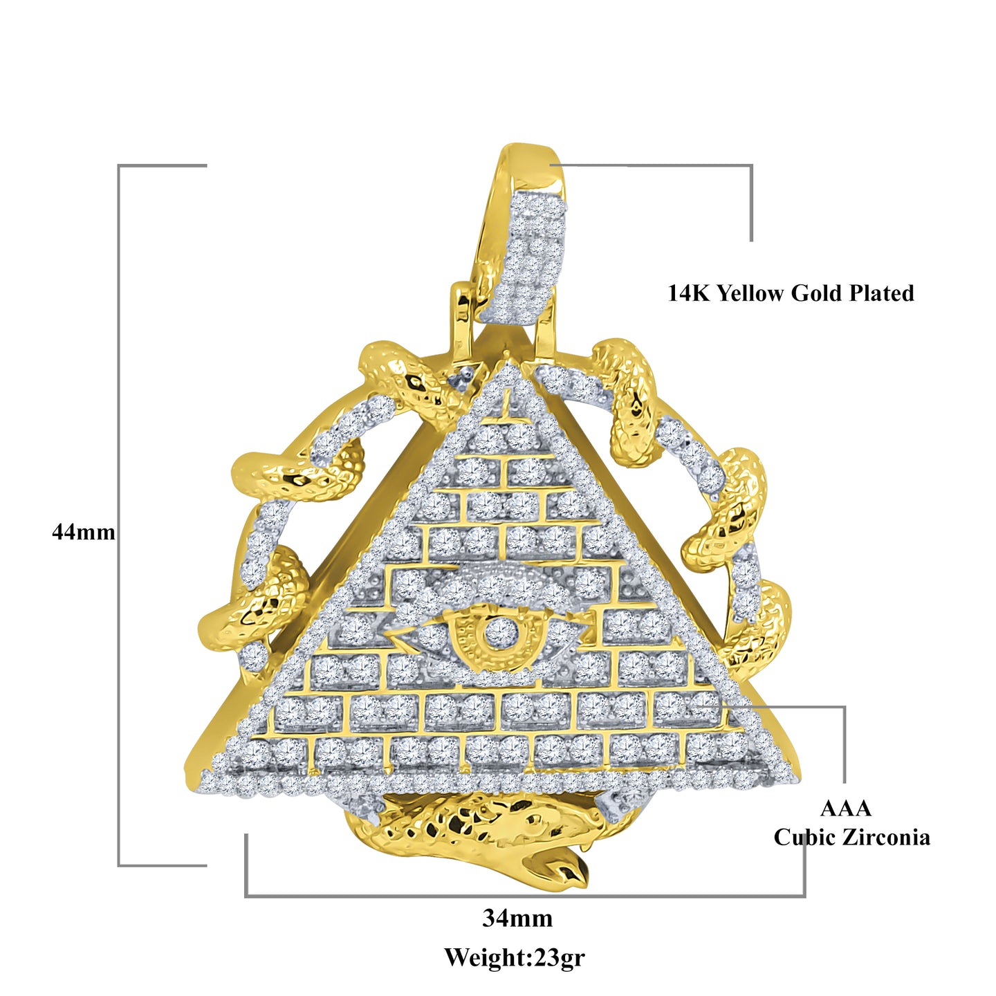 HOSTILE SILVER PENDANT | 9215992